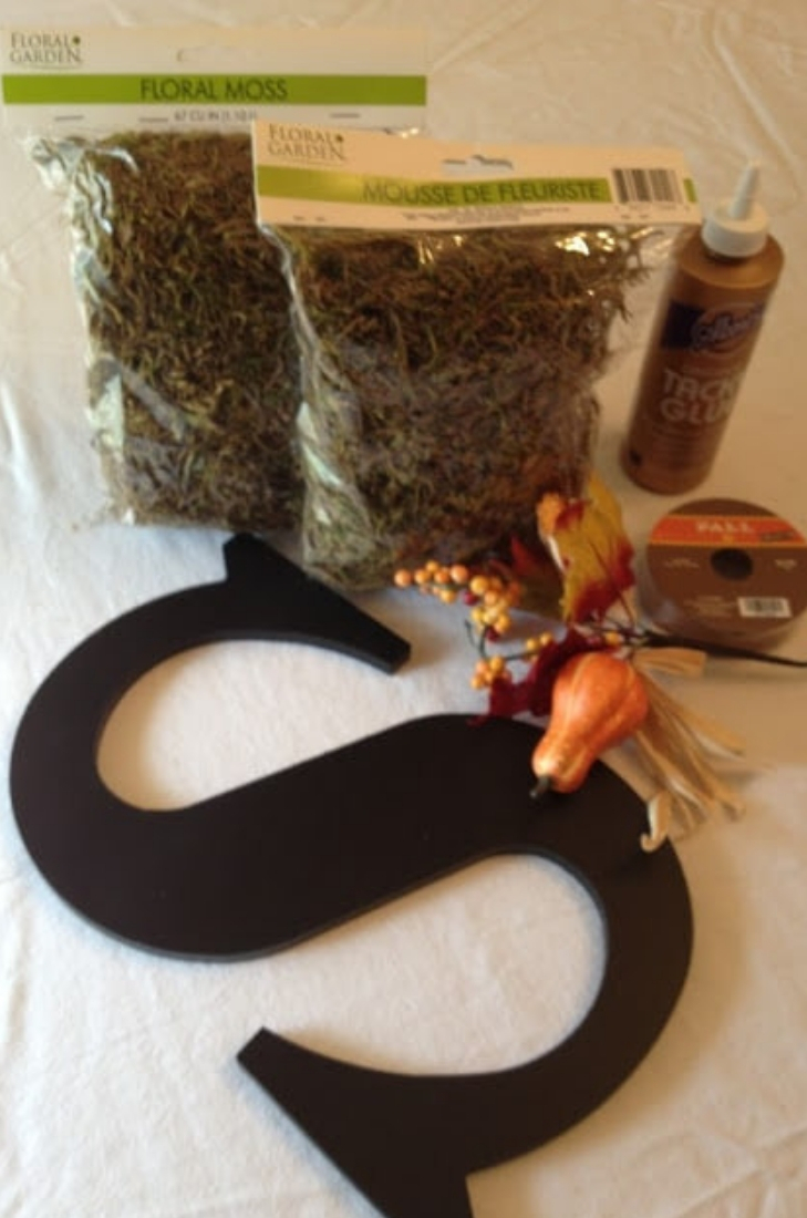 Fall Door Hanger Supplies
