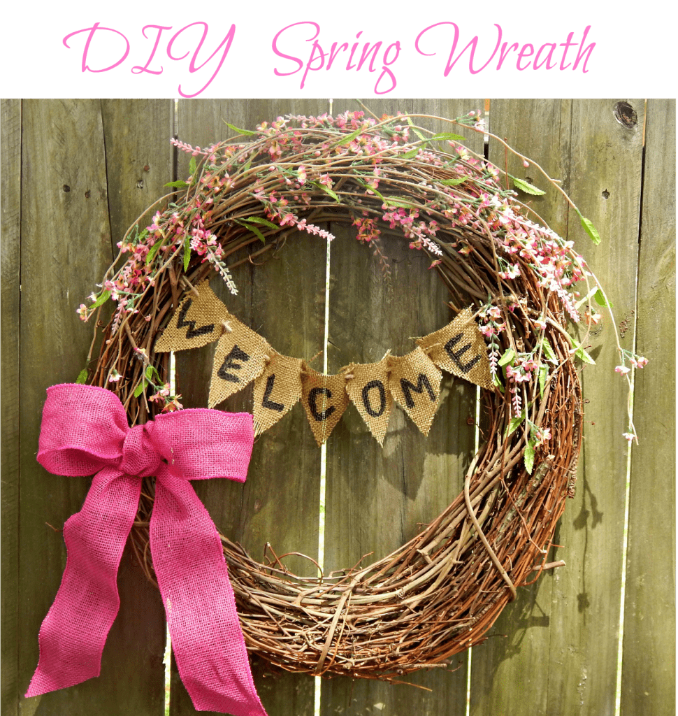 Grapevine Wreath, Wreath, DIY Wreath, Spring Wreath, Easter Wreath, Summer Wreath