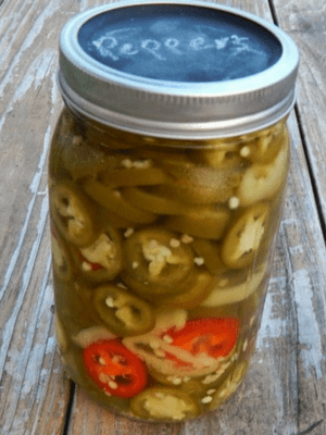 How-To Make: Sliced Pickled Jalapeno Peppers in a Jar
