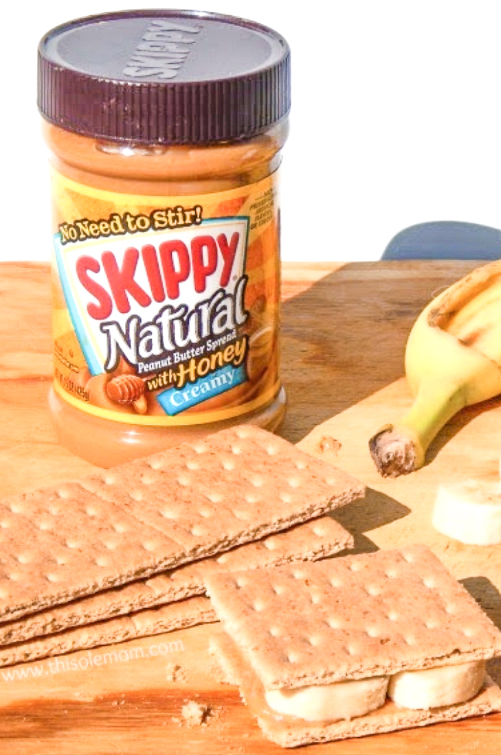 Peanut Butter & Banana Grahamwiches