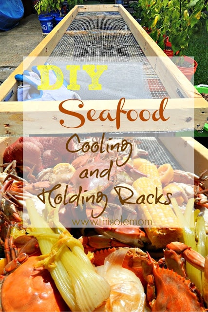 DIY Seafood Cooling and Holding Rack