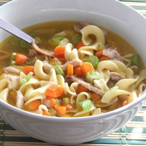 The World's Best Homemade Chicken Noodle Soup - This Ole Mom