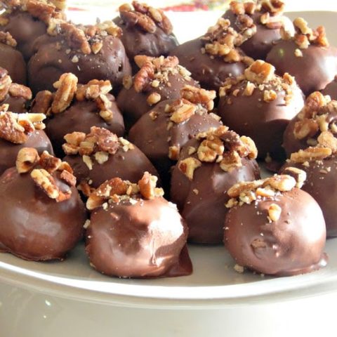 Peanut Butter Chocolate Snowballs