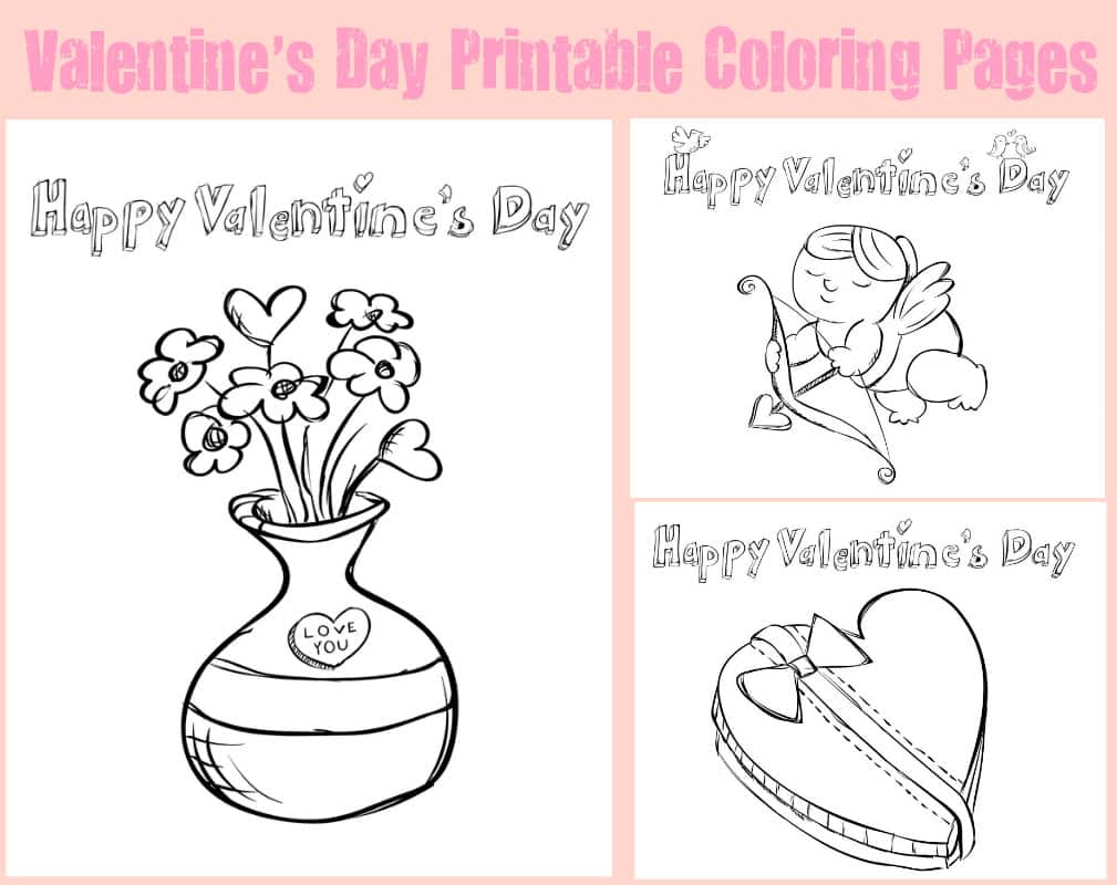 valentines day coloring pages on pinterest - photo #8