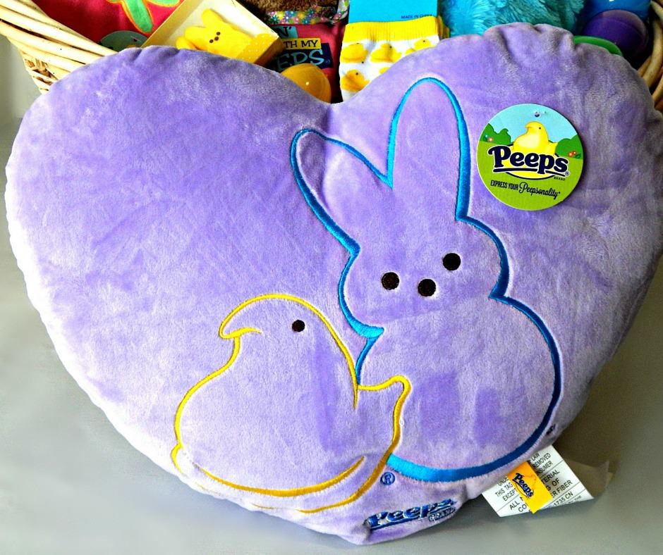 Peeps Heart Shape Pillow