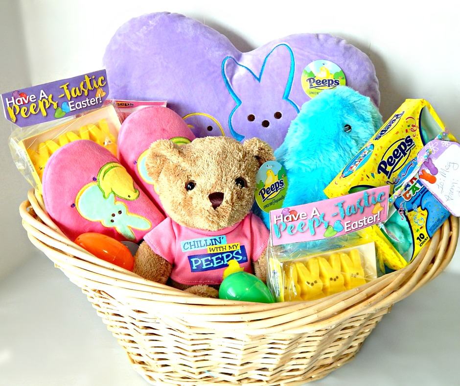 Peeps-tastic Kids Easter Basket 