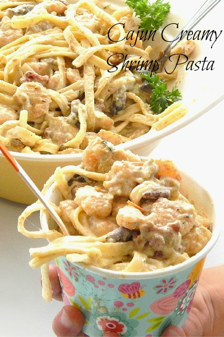 Rich and Creamy Cajun Shrimp Pasta