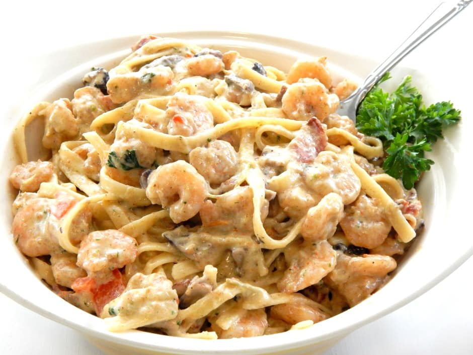 Cajun Creamy Shrimp Pasta 