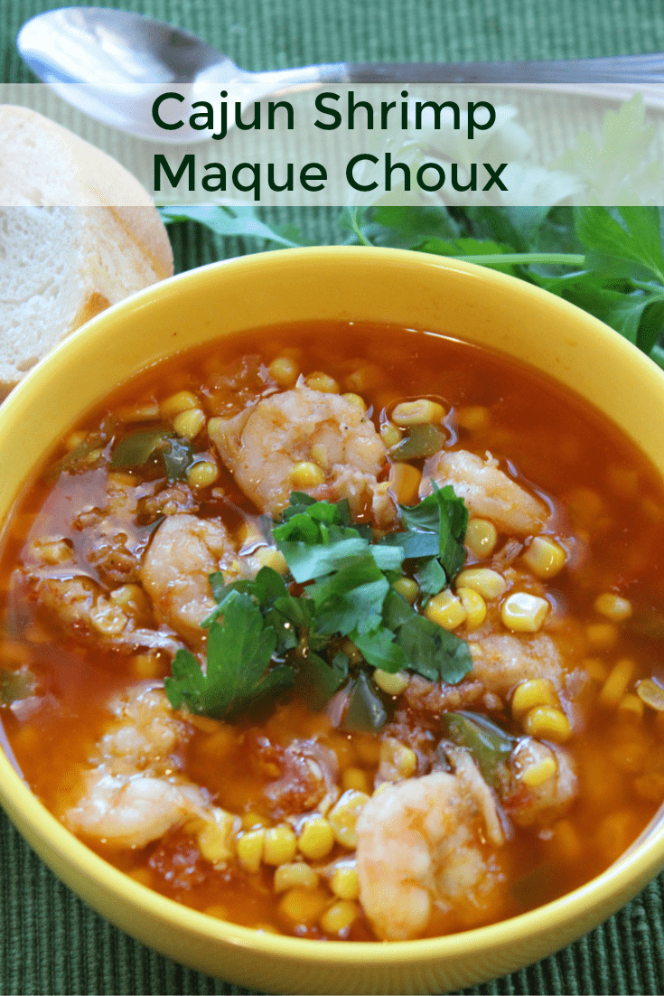 Cajun Shrimp Maque Choux