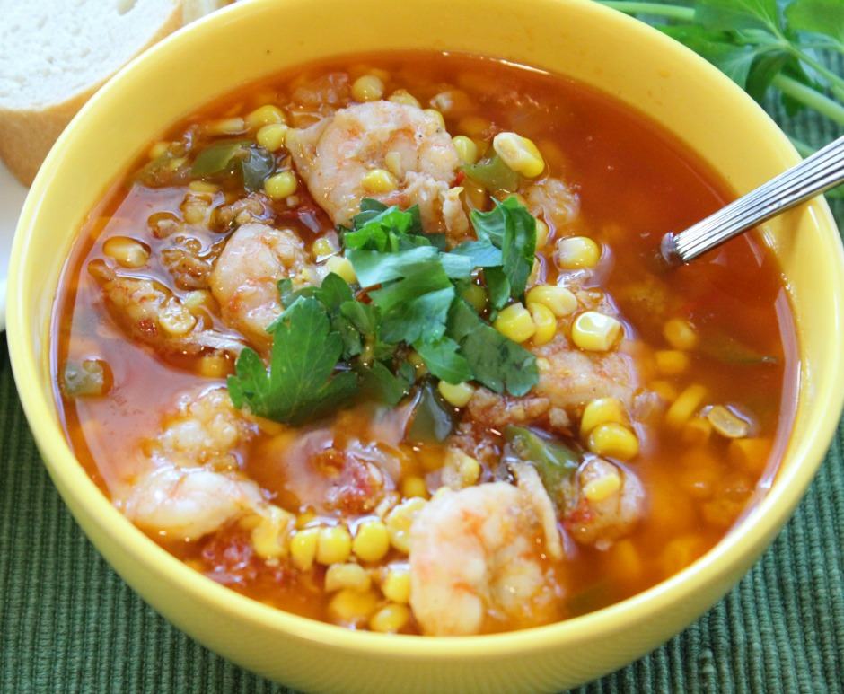 Cajun Maque Choux Recipe with Shrimp and Corn