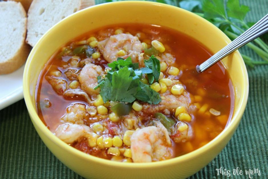 Shrimp Corn Maque Choux Recipe