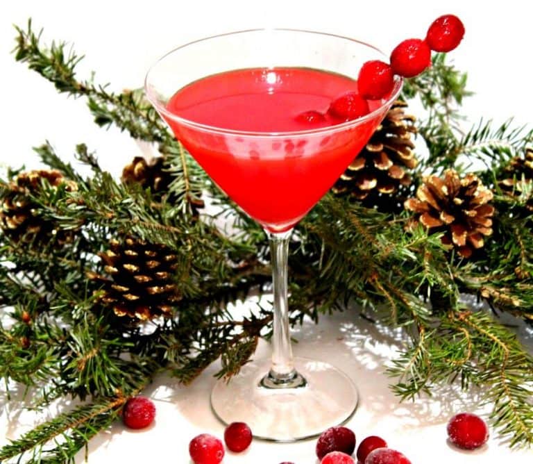 Cranberry Atomic Fireball Martini This Ole Mom