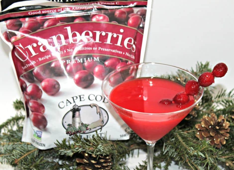 Cranberry Atomic Fireball Martini