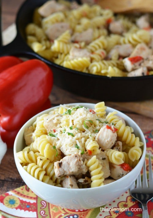 Skillet Chicken Rotini