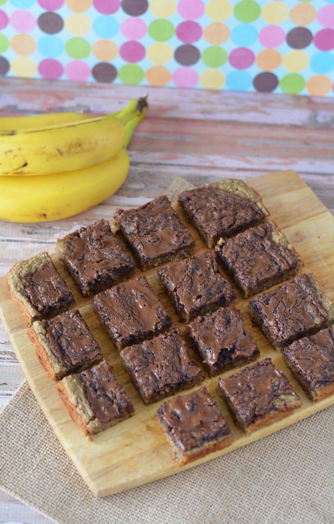 Gluten Free Chocolate Banana Bars This Ole Mom