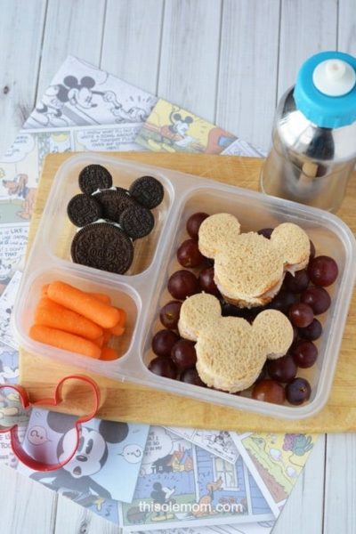 Mickey Mouse Lunch Idea Plus Free Printable