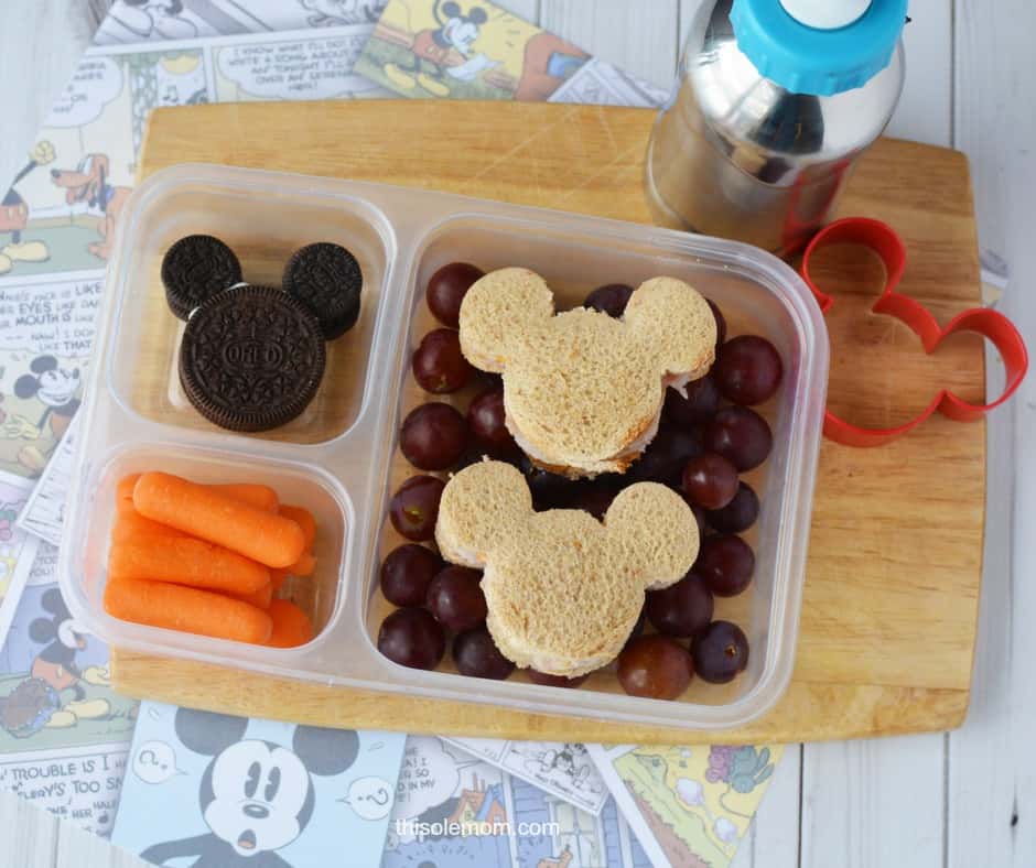 Mickey Mouse Snack Lunch