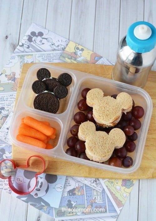 Mickey Mouse Lunch Idea Plus Free Printable