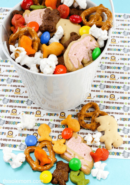 Easy to Make Zoo Trail Mix