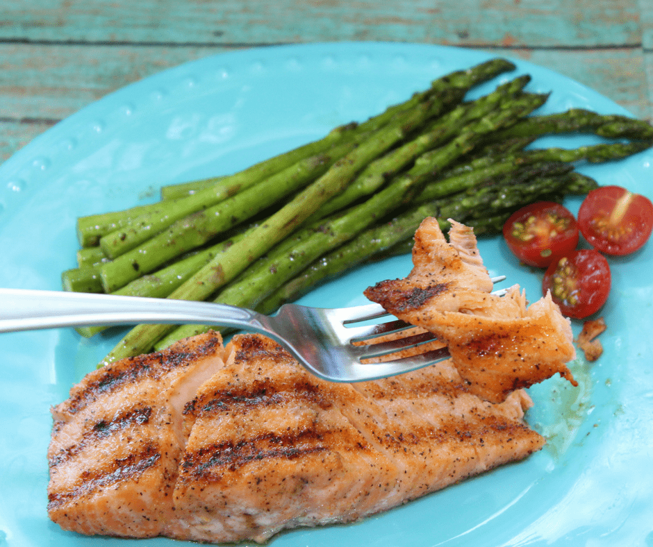 Salmon and Asparagus