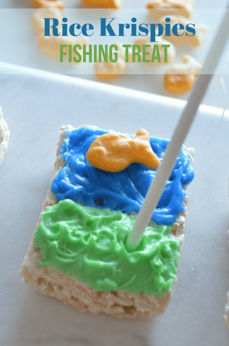 How to Make Rice Krispies Fun Fishing Treats