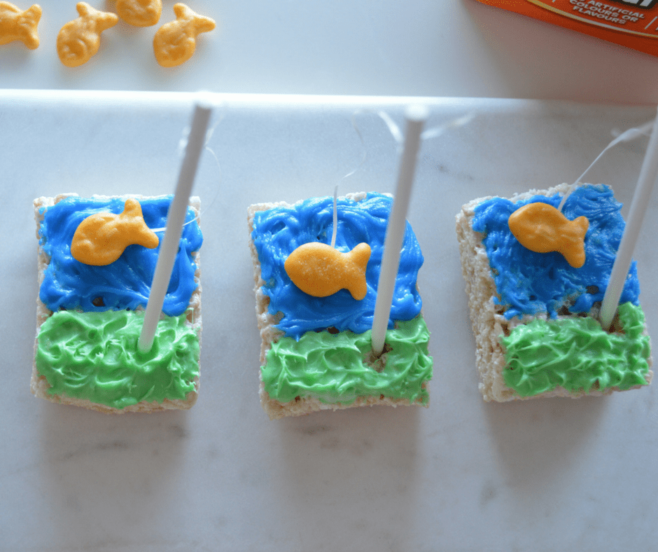 Rice Krispies Fishing Treats