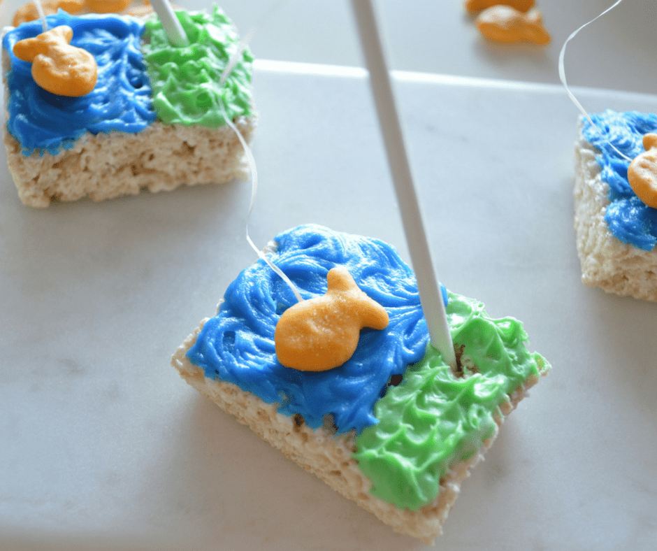 Rice Krispies Fun Fishing Treats