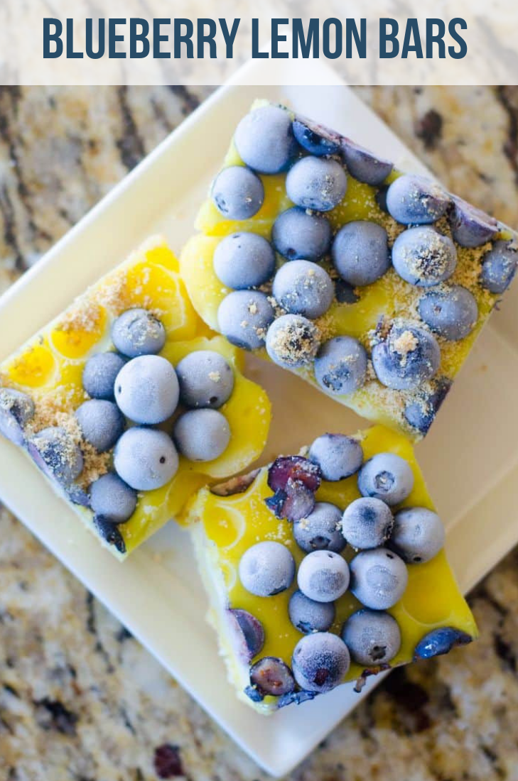 Blueberry Lemon Bars
