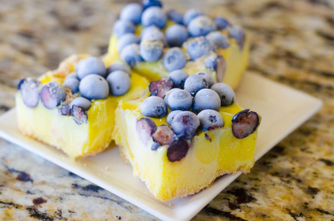 Blueberry Lemon Bars