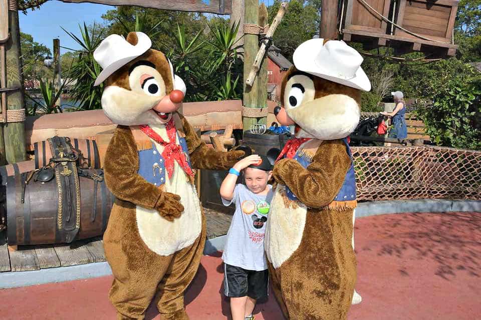 Meeting Characters at Walt Disney World 