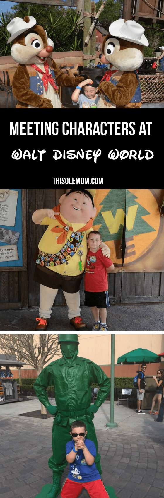 Meeting Characters At Walt Disney World