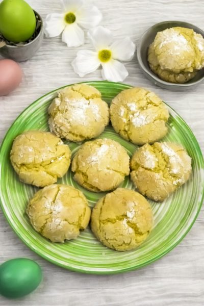 Easy Lemon Crinkle Cookies