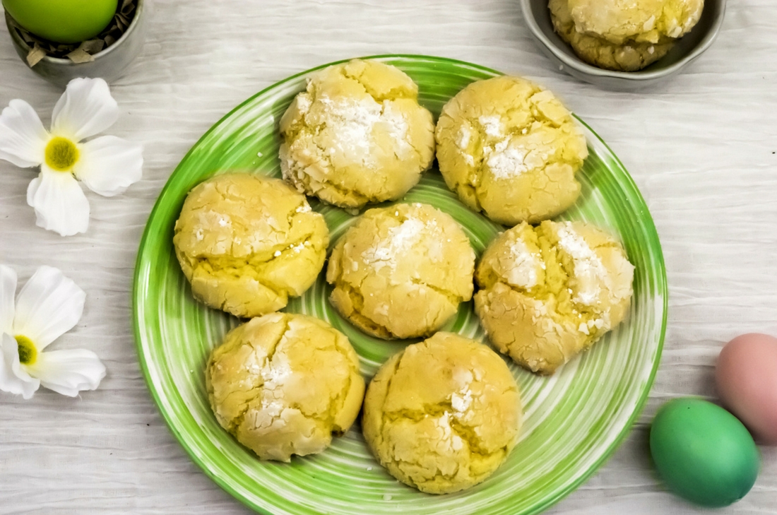 Easy Lemon Crinkle Cookies