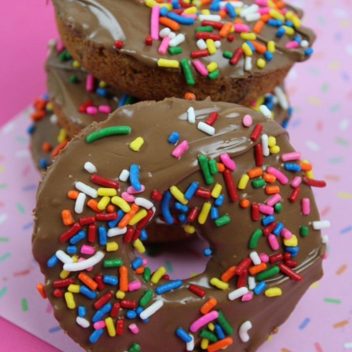 Chocolate Chip Donut Cookie