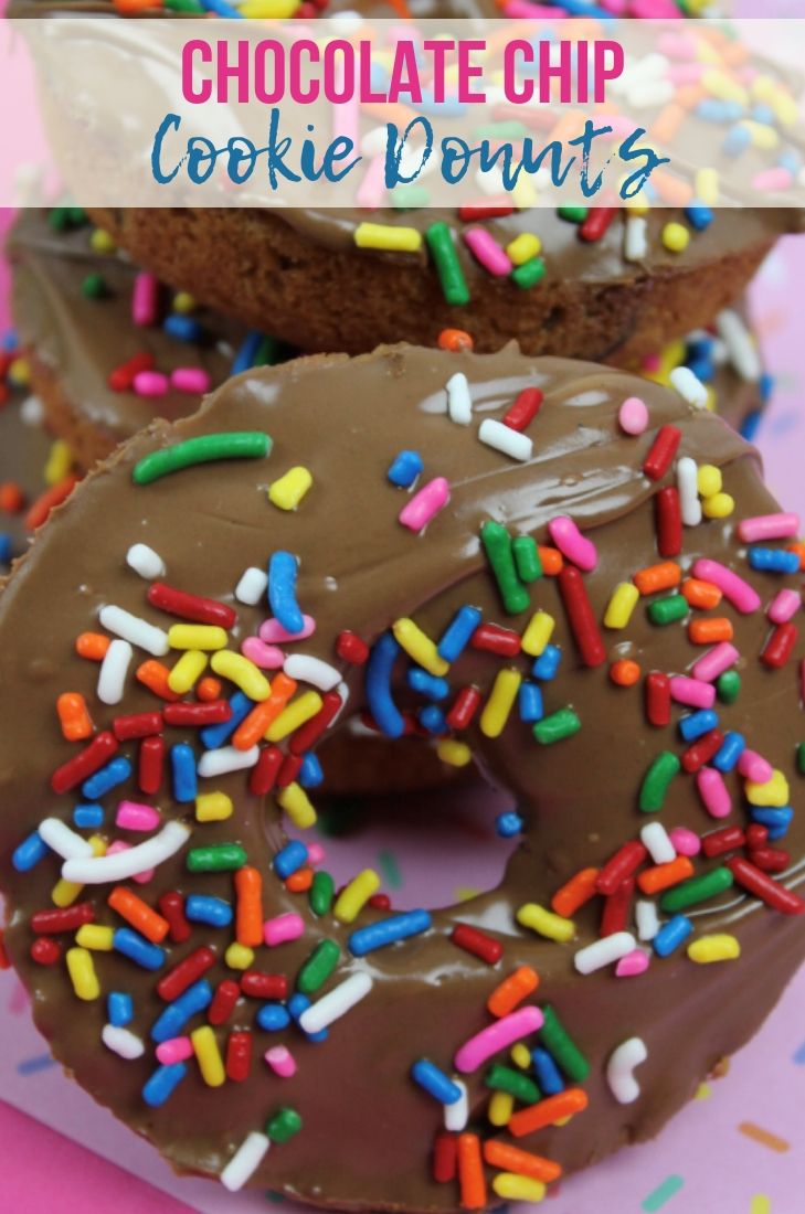 Chocolate Chip Cookie Donuts