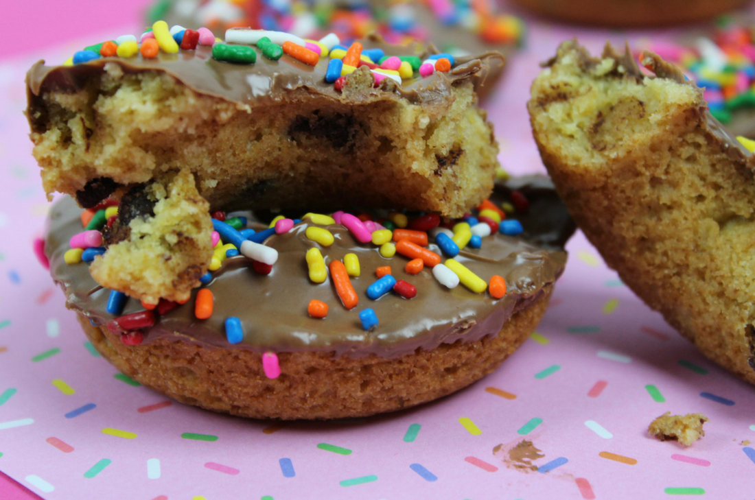Cookie Mix Chocolate Chip Cookie Donuts