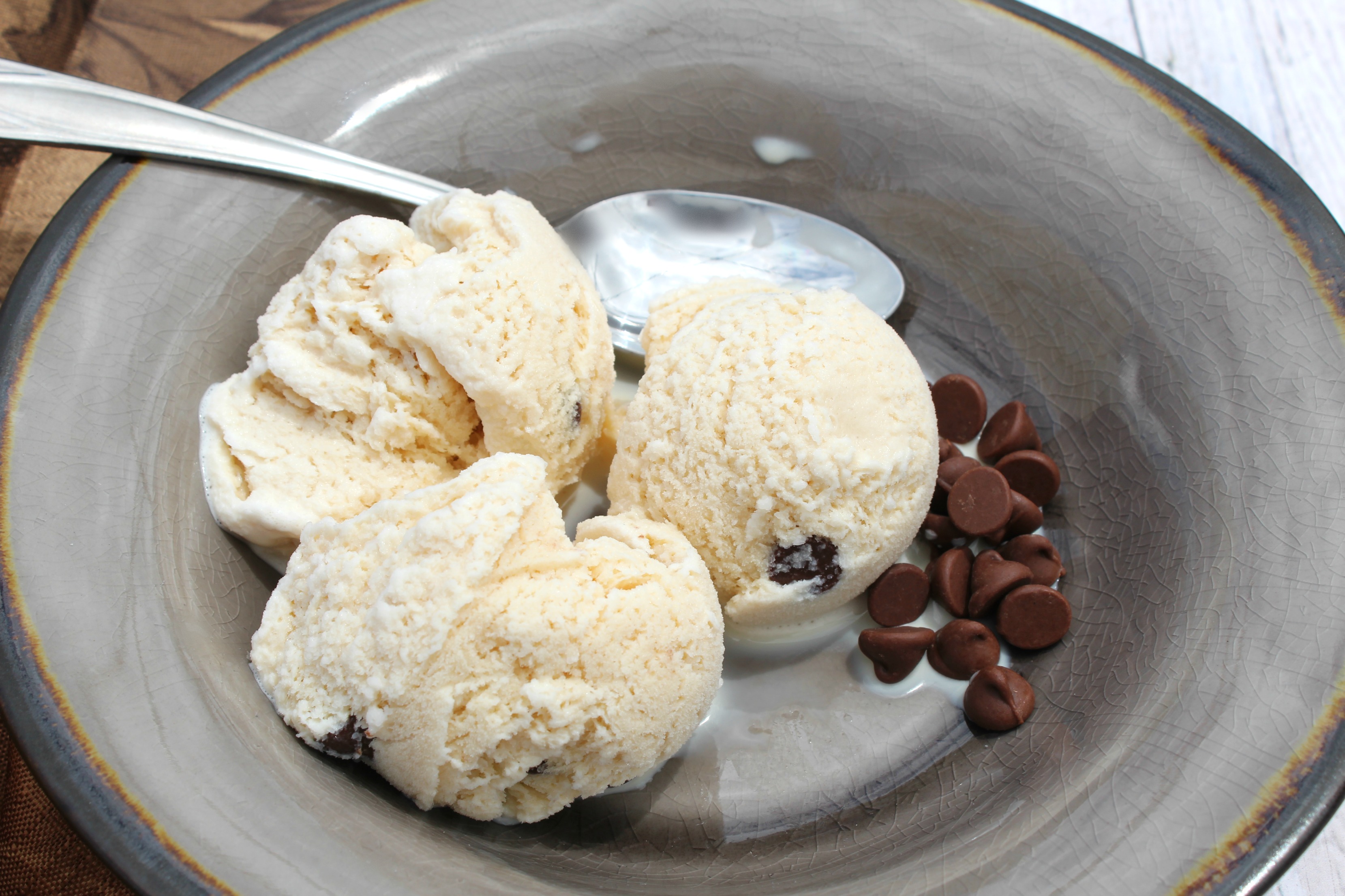 No Churn Homemade Coffee Ice Cream