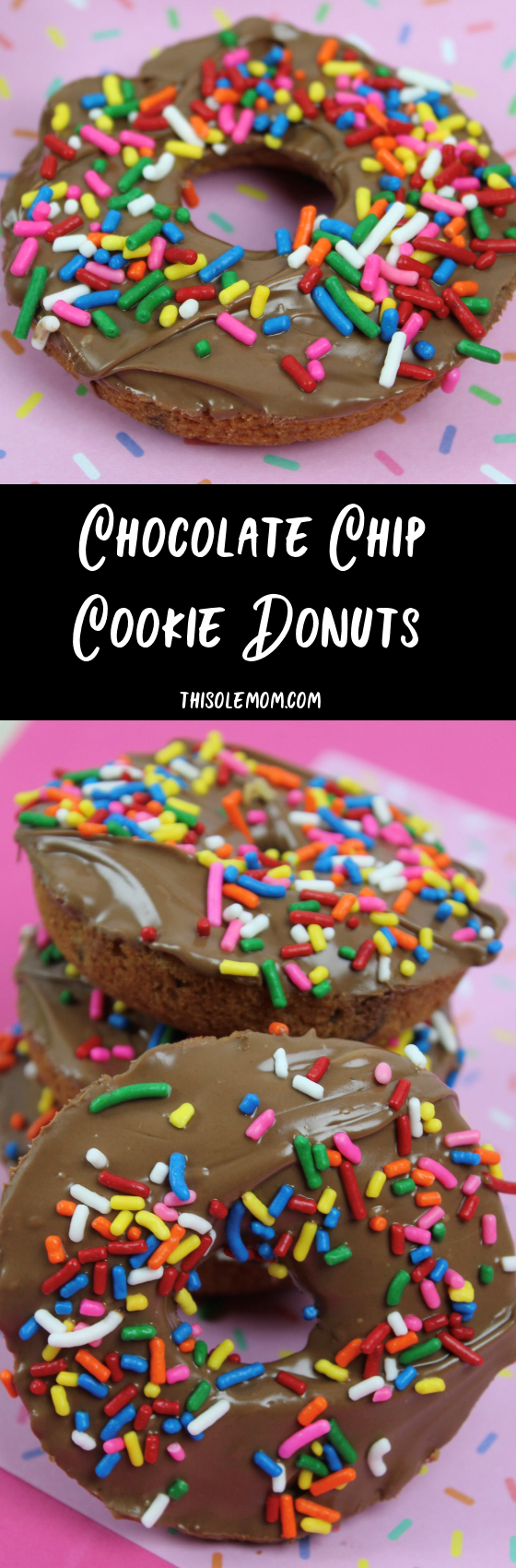 Chocolate Chip Cookie Donuts