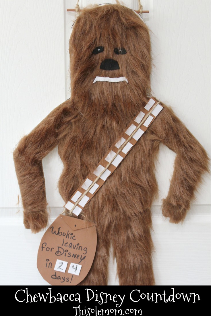 Chewbacca Disney Countdown