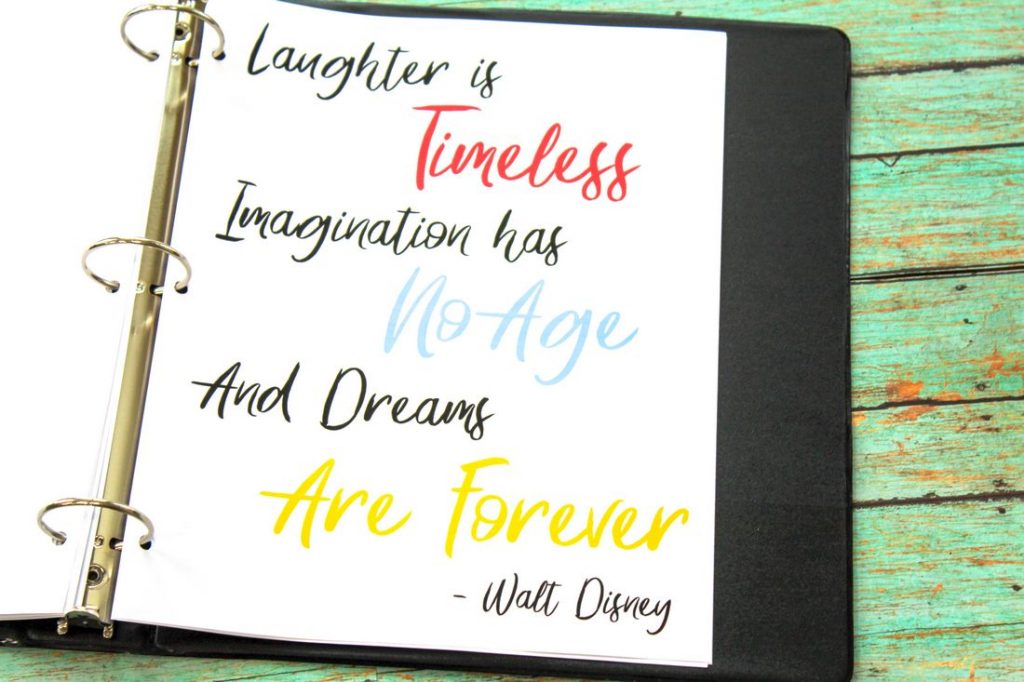 Disney Travel Planner This Ole Mom