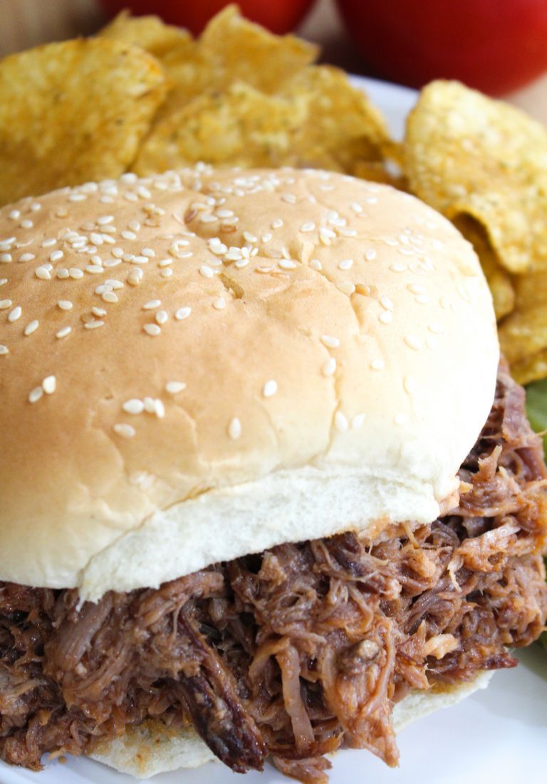 Instant Pot Apple Pulled Pork