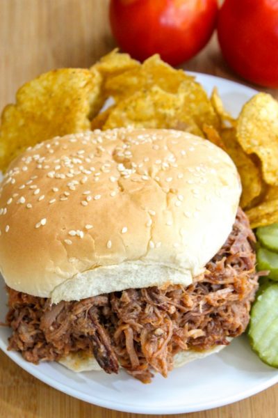 Instant Pot Apple Pulled Pork