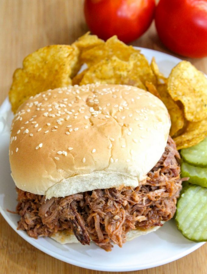 Instant Pot Apple Pulled Pork