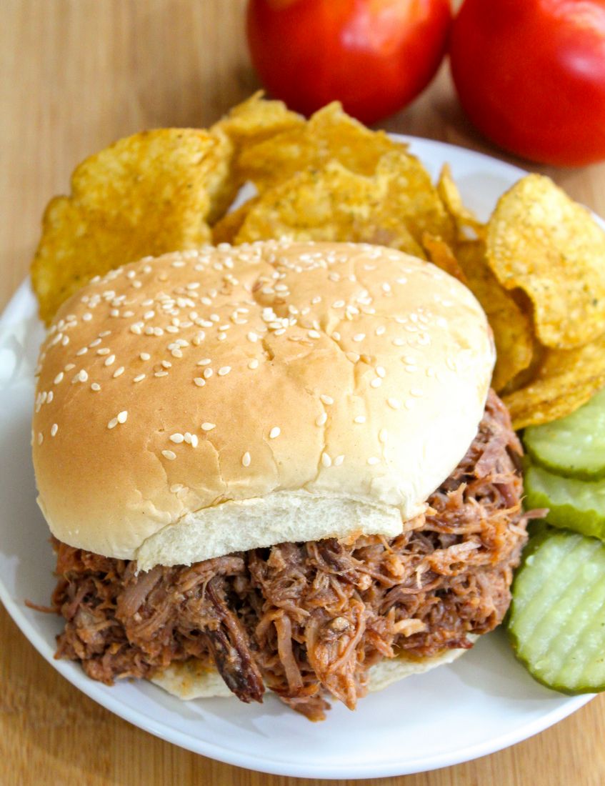 Instant Pot Apple Pulled Pork