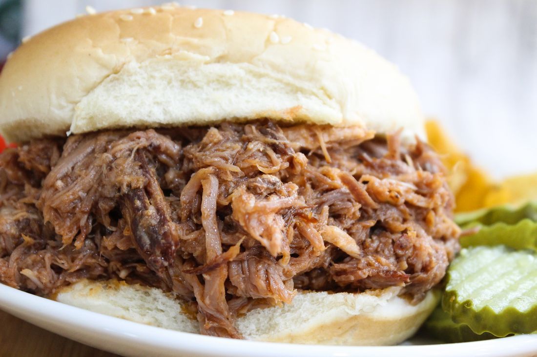 Instant Pot Apple Pulled Pork