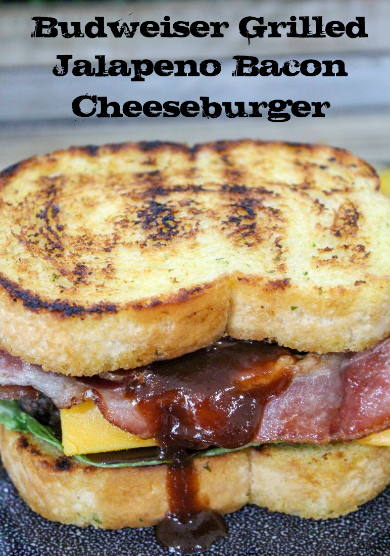 Budweiser Grilled Jalapeno Bacon Cheeseburger