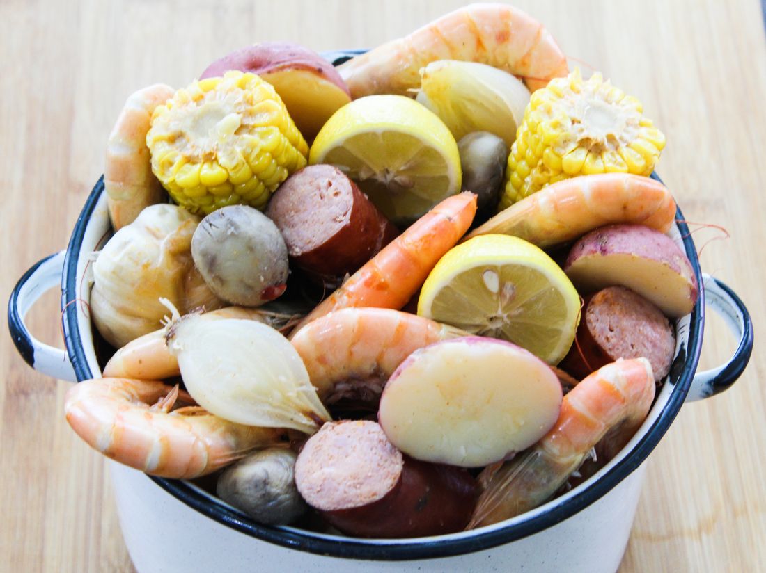 Spicy Cajun Shrimp Boil