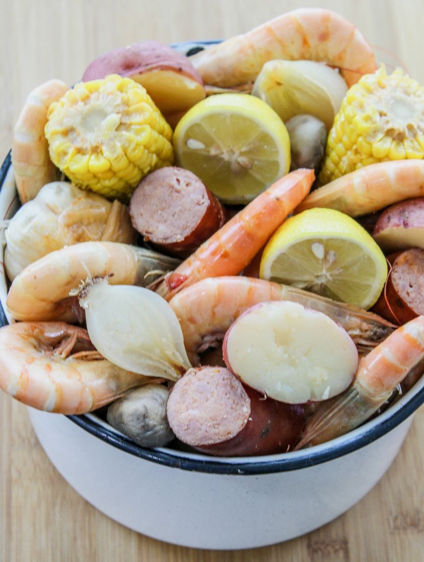 Spicy Cajun Shrimp Boil