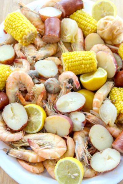 Cajun Spicy Shrimp Boil