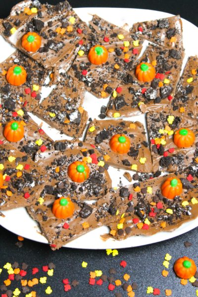 Pumpkin Patch Oreo Bark